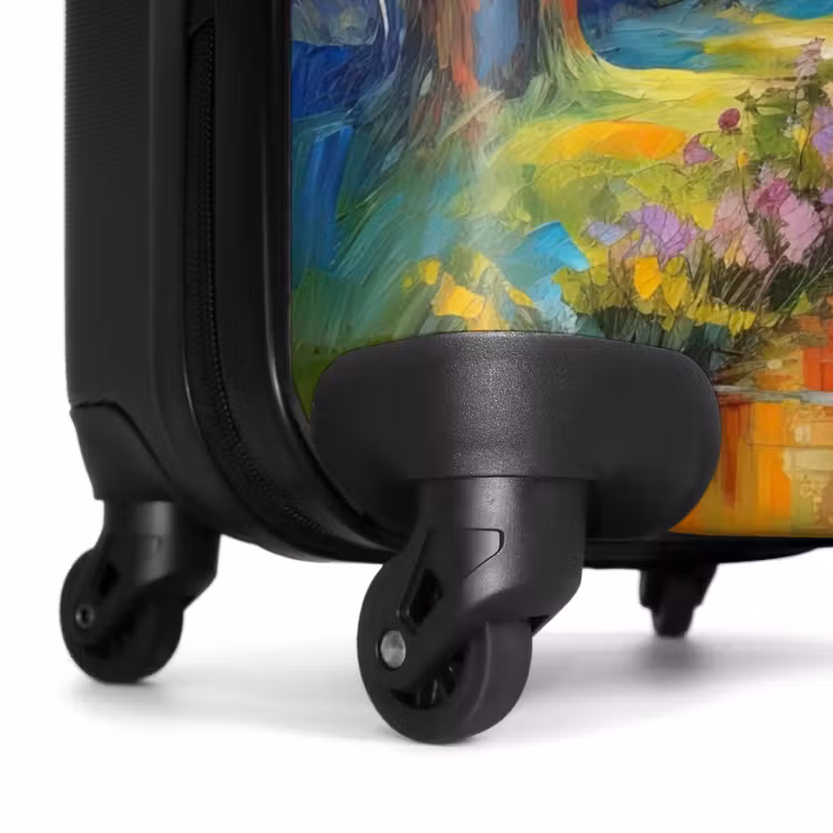 Suitcase - Landscape - Colorful - Oil painting - Art — 6