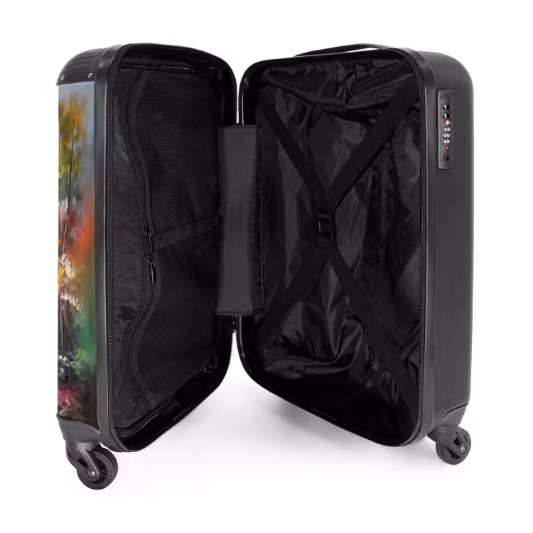 Suitcase - Landscape - Oil painting - Colorful - Nature — 3