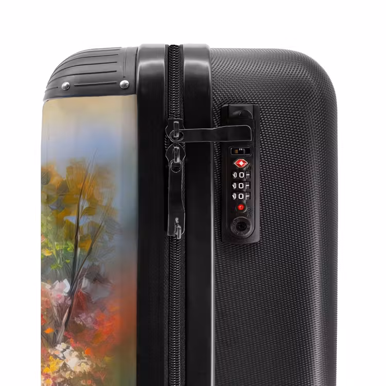 Suitcase - Landscape - Oil painting - Colorful - Nature — 5