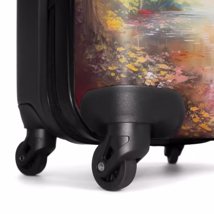 Suitcase - Landscape - Oil painting - Colorful - Nature — 6