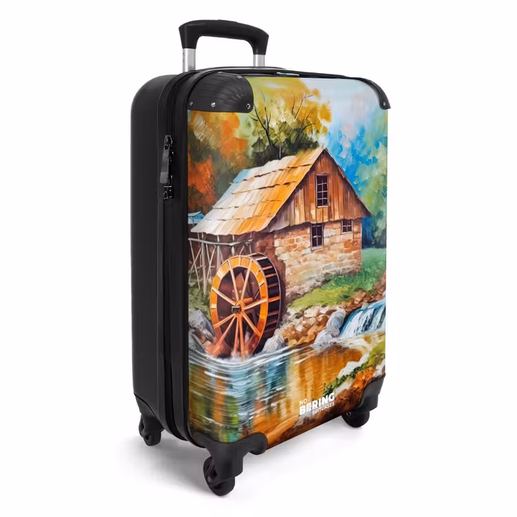 Suitcase - Landscape - Painting - Home - Art - Autumn — 4