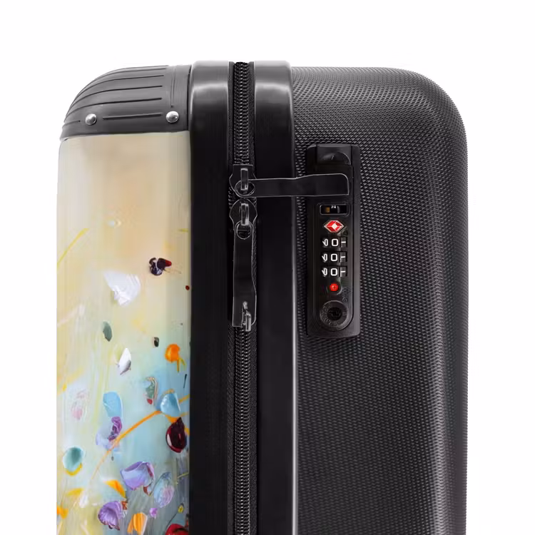 Suitcase - Oil painting - Flowers - Colorful - Nature — 5