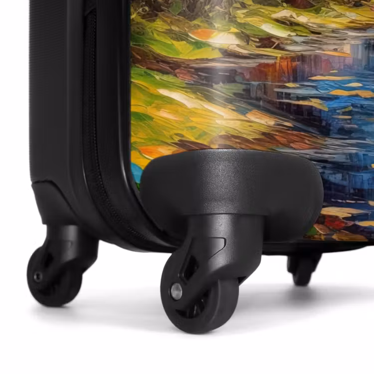Suitcase - Oil painting - Landscape - Nature - Colorful — 6