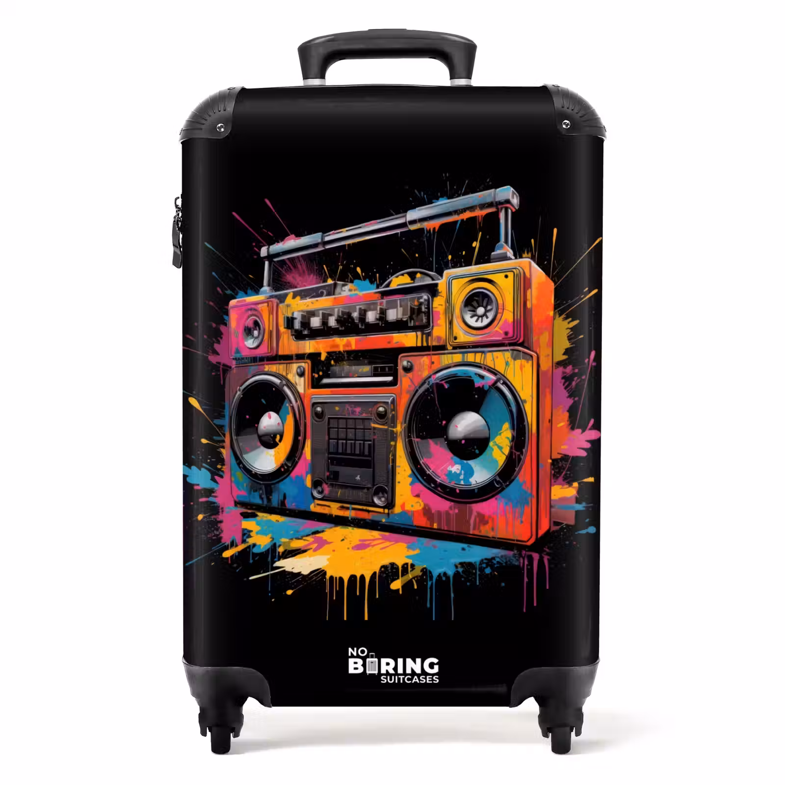 Suitcase - Radio with colorful paint — 1