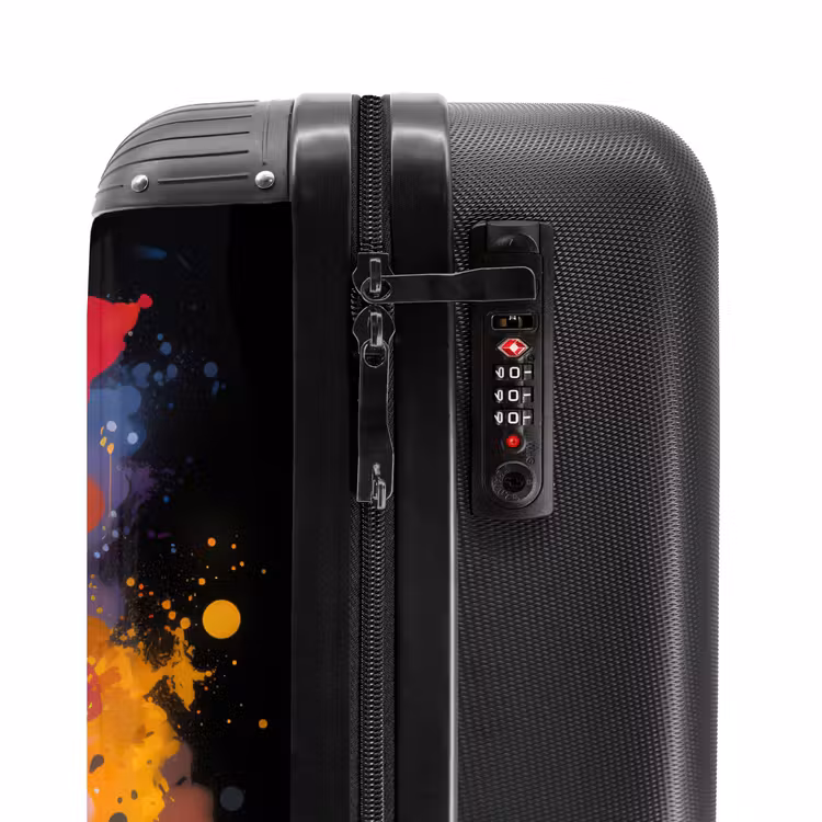 Suitcase - Astronaut surrounded by graffiti — 5
