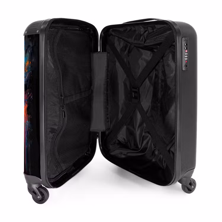 Suitcase - Basketball surrounded by graffiti — 3