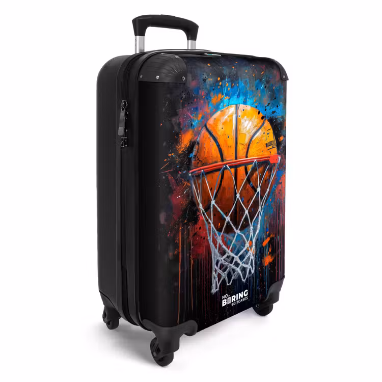 Suitcase - Basketball surrounded by graffiti — 4