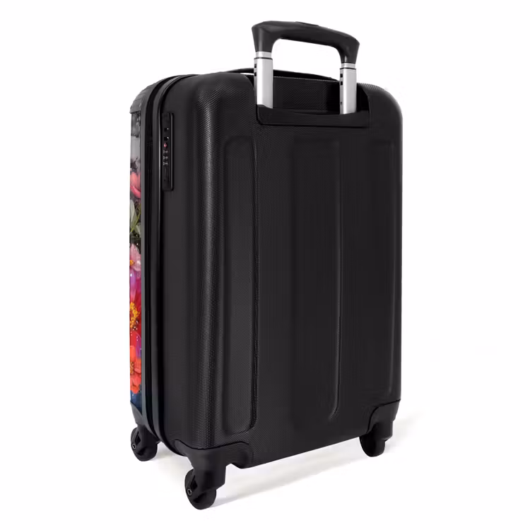 Suitcase - Bird with flowers in graffiti style — 2