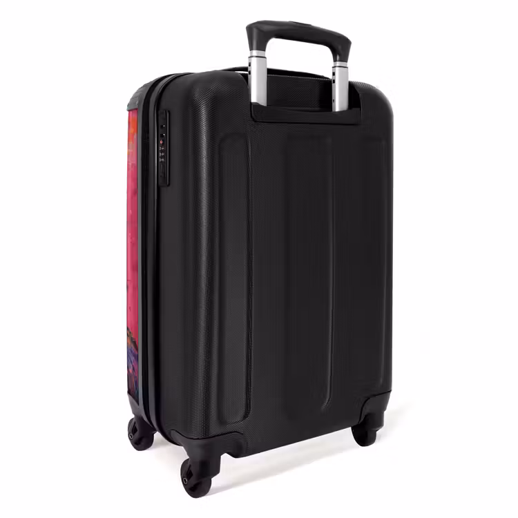 Suitcase - Chimpanzee with glasses in graffiti style — 2