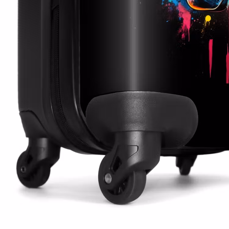 Suitcase - Colorful horse with graffiti — 6