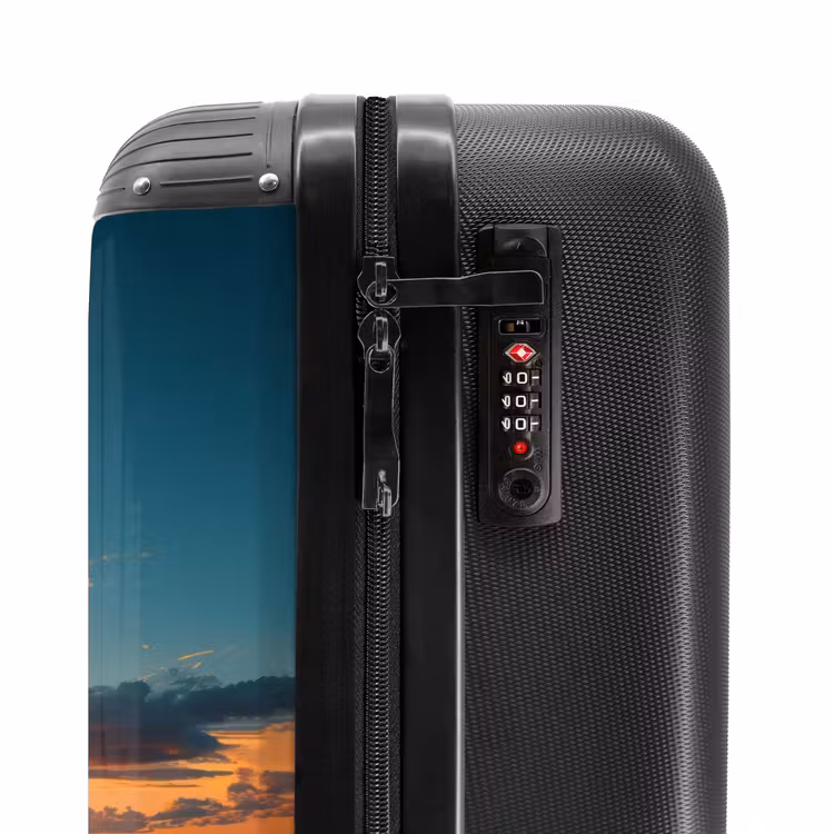 Suitcase - Palm tree at sunset — 5