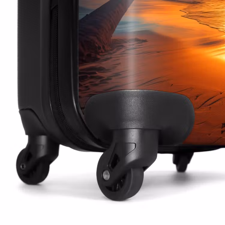 Suitcase - Palm tree at sunset — 6