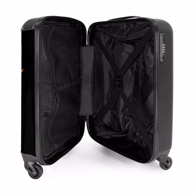 Suitcase - Toucan with tropical leaves — 3