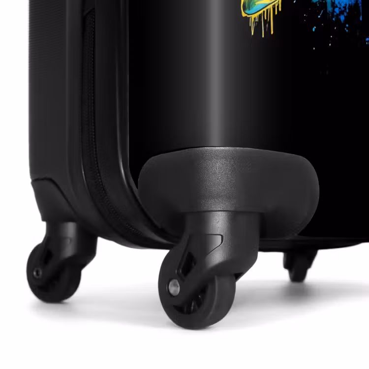 Suitcase - Turtle with colorful graffiti — 6