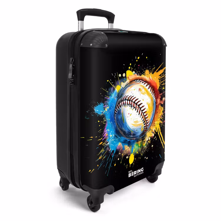 Suitcase - Baseball with graffiti — 4