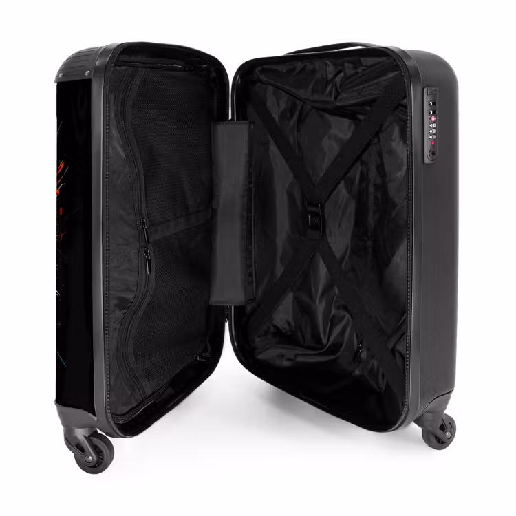 Suitcase - Billiard ball with graffiti — 3
