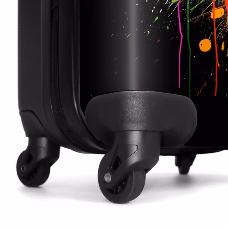 Suitcase - Billiard ball with graffiti — 6