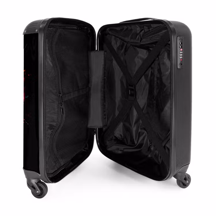 Suitcase - Ice hockey with graffiti — 3