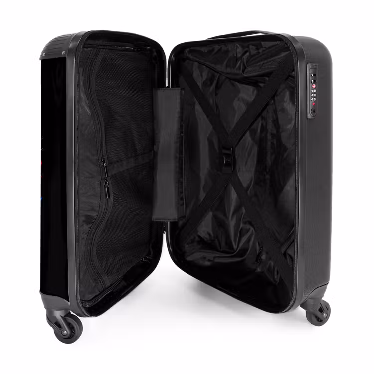 Suitcase - Red boxing gloves with paint — 3
