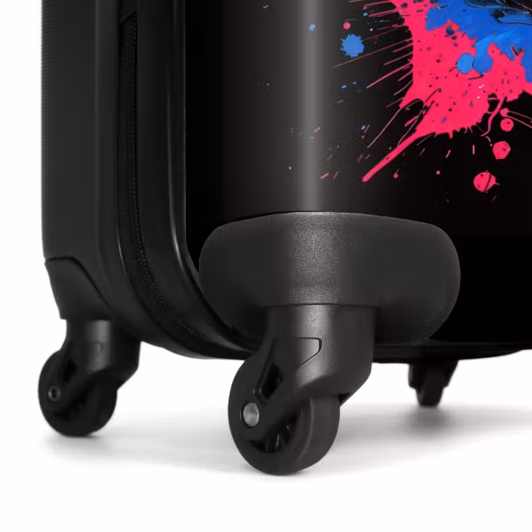 Suitcase - Soccer with colorful graffiti — 6