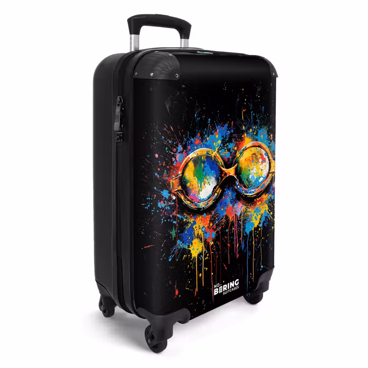 Suitcase - Swimming goggles with graffiti — 4