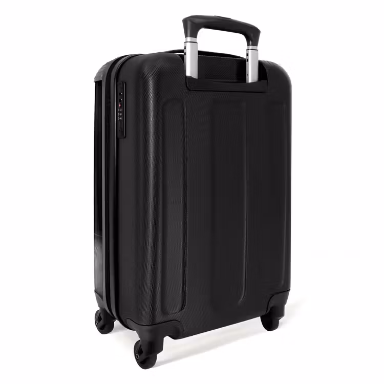Suitcase - Black and white cat with yellow eyes — 2
