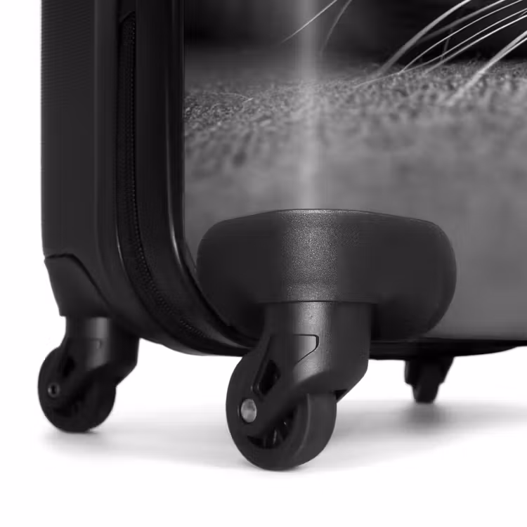 Suitcase - Black and white cat with yellow eyes — 6