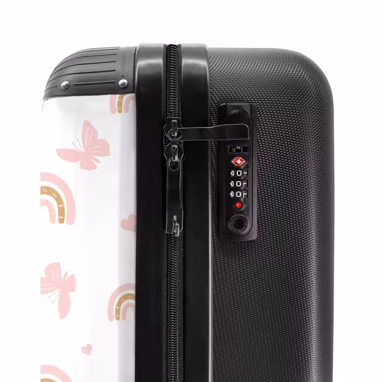 Suitcase - Butterflies and rainbows — 5