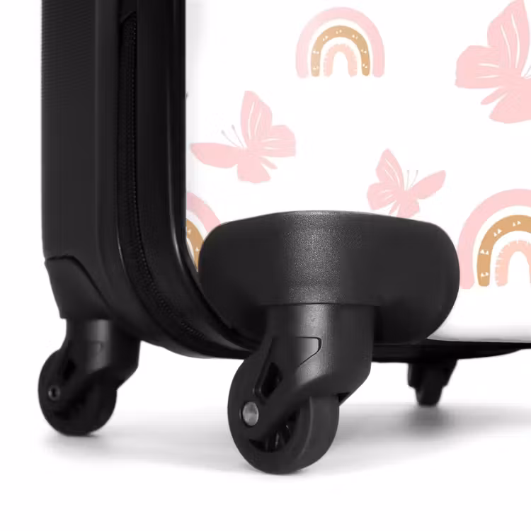 Suitcase - Butterflies and rainbows — 6