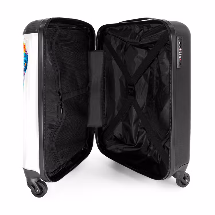 Suitcase - Colorful elephants — 3