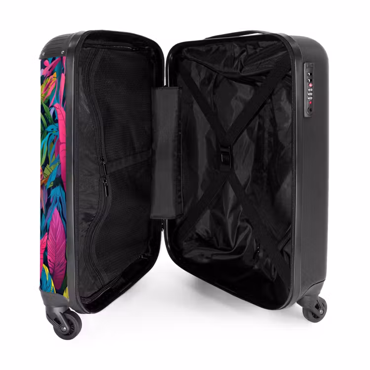 Suitcase - Colorful parrot — 3