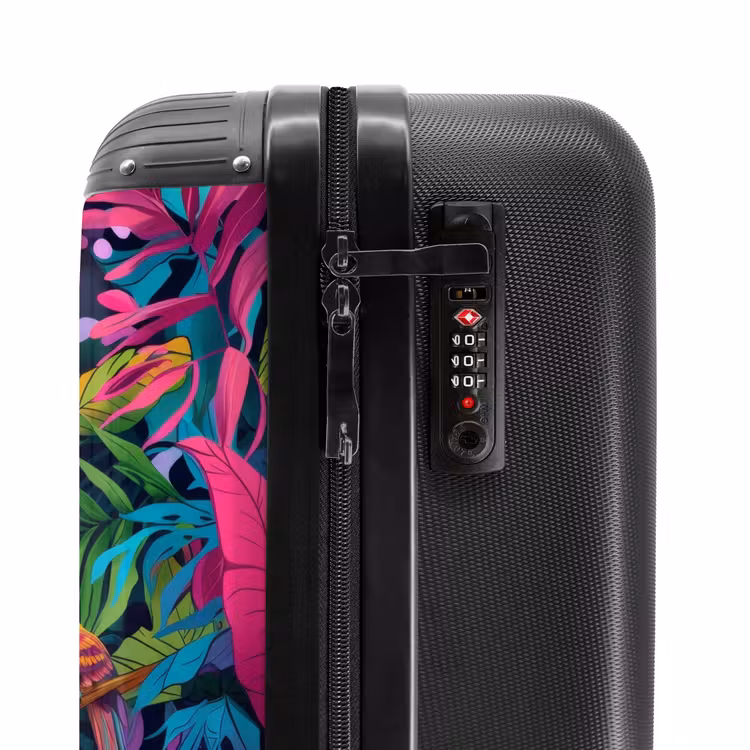 Suitcase - Colorful parrot — 5