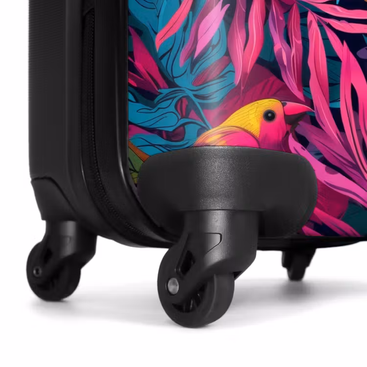 Suitcase - Colorful parrot — 6