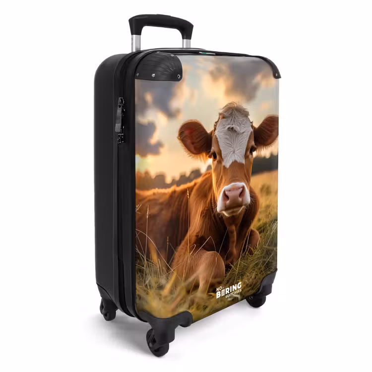 Suitcase - Cow in pasture — 4