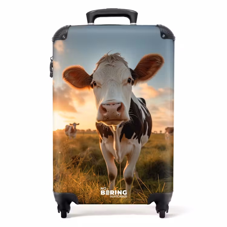Suitcase - Cows in pasture — 1