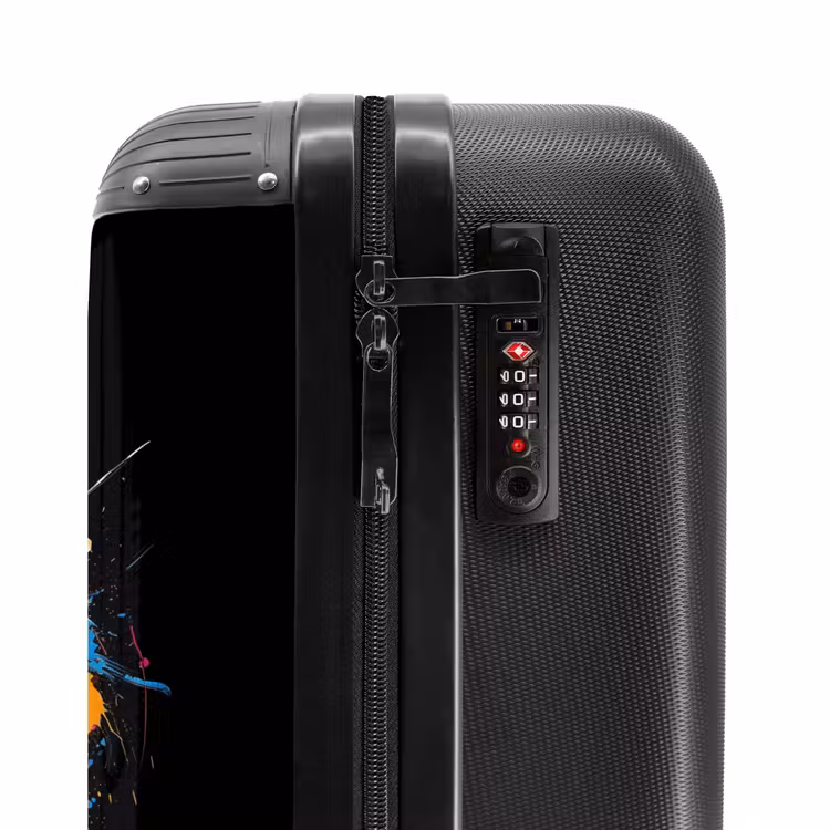 Suitcase - Dartboard with graffiti — 5