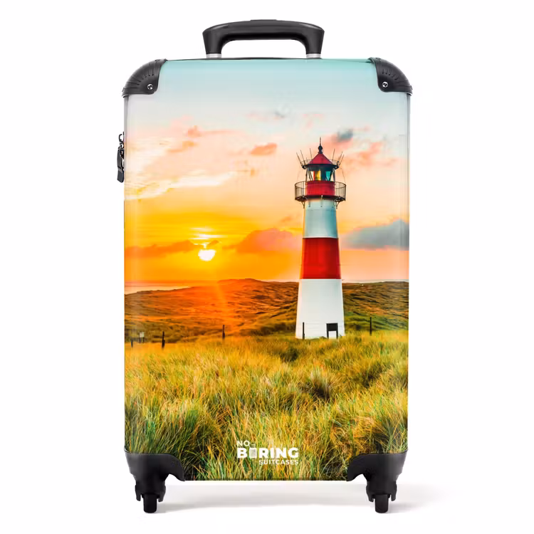 Suitcase - Lighthouse at sunset — 1