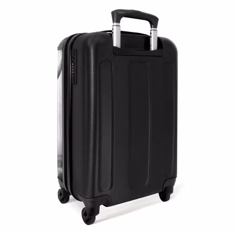Suitcase - Scottish highlander in black and white — 2