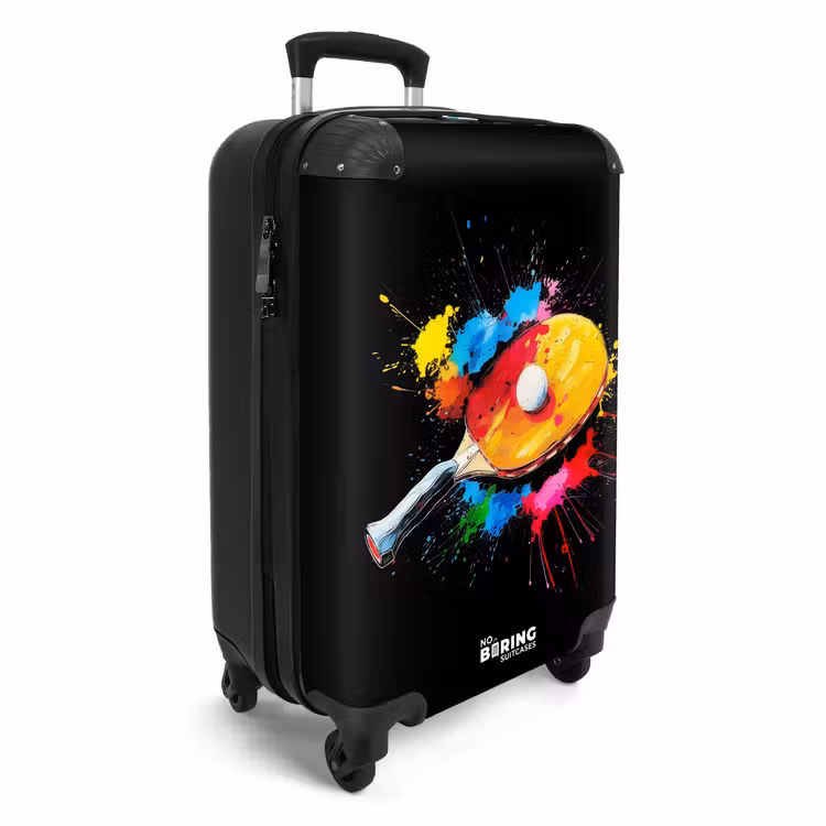Suitcase - Table tennis with bright colors — 4