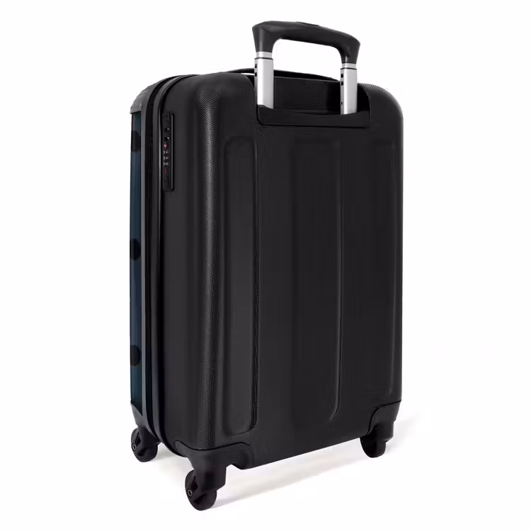 Suitcase - Blue background with black dots — 2