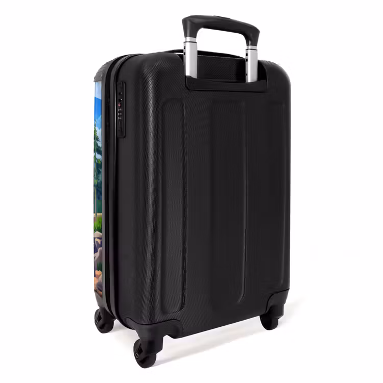 Suitcase - Excavator in action — 2