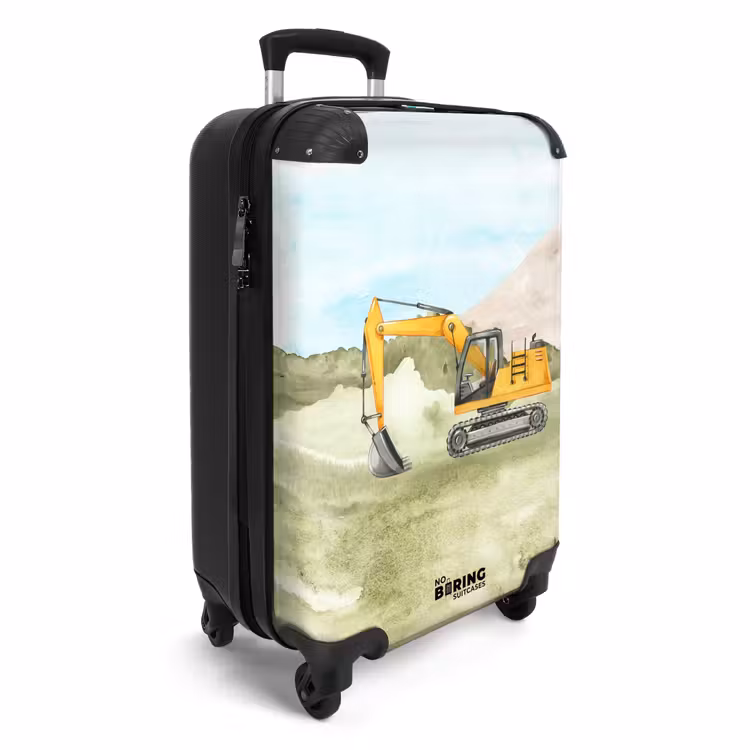 Suitcase - Excavator in nature — 4
