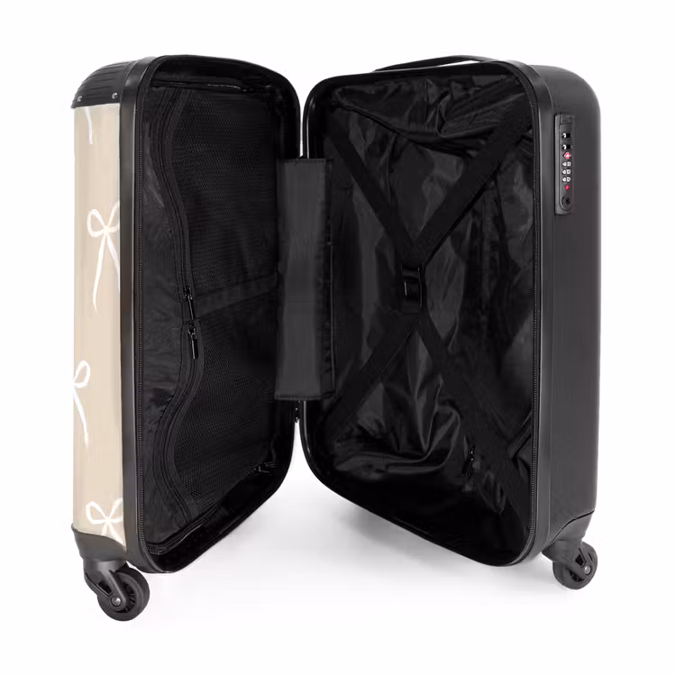 Suitcase - Pattern of bows — 3