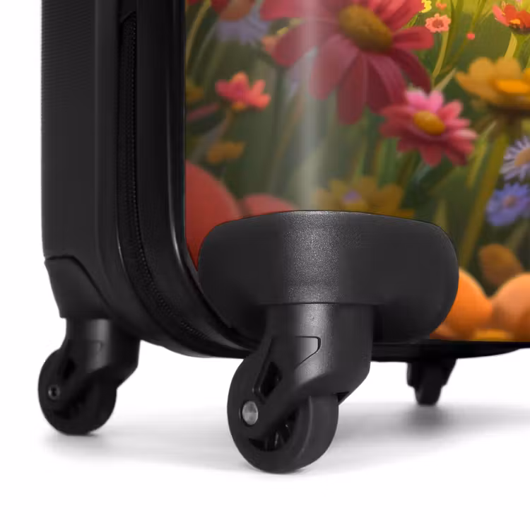 Suitcase - Tractor in flower meadow — 6