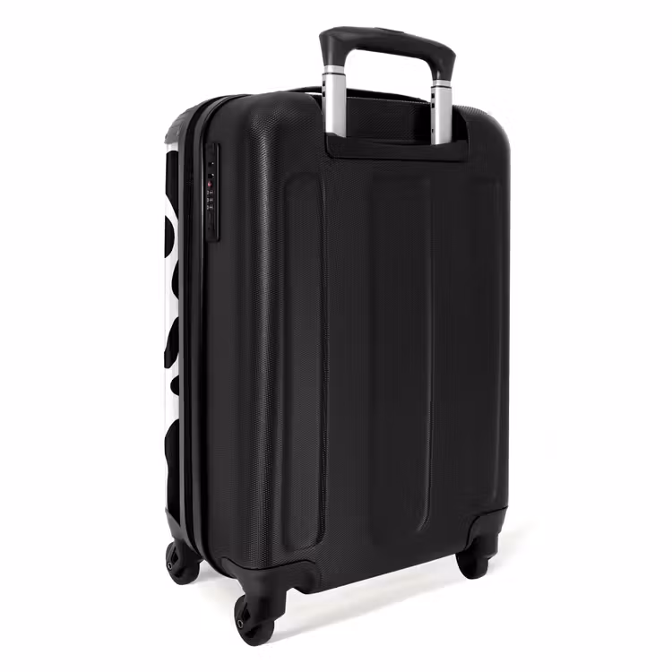 Suitcase - Black cow spots over a white background — 2
