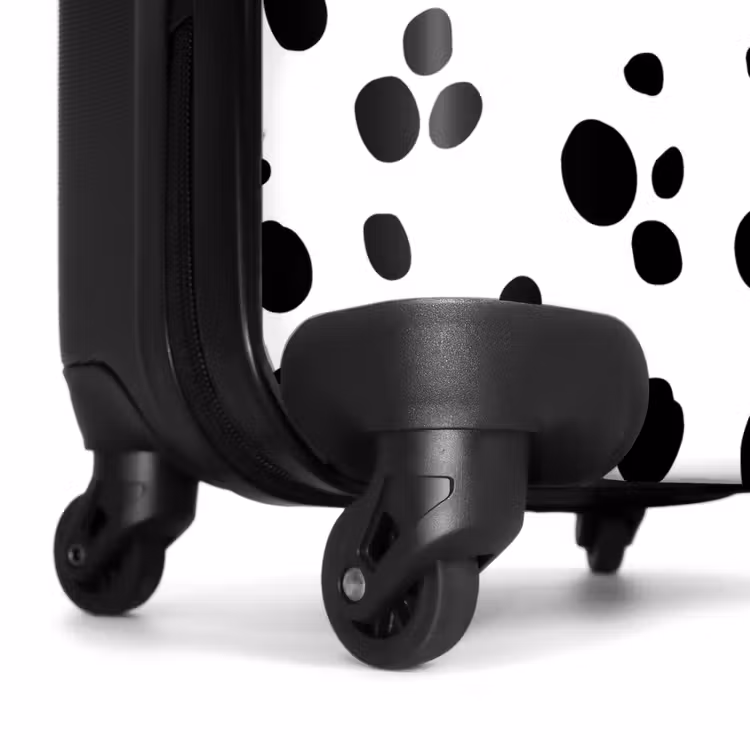 Suitcase - Black ovals over a white background — 6