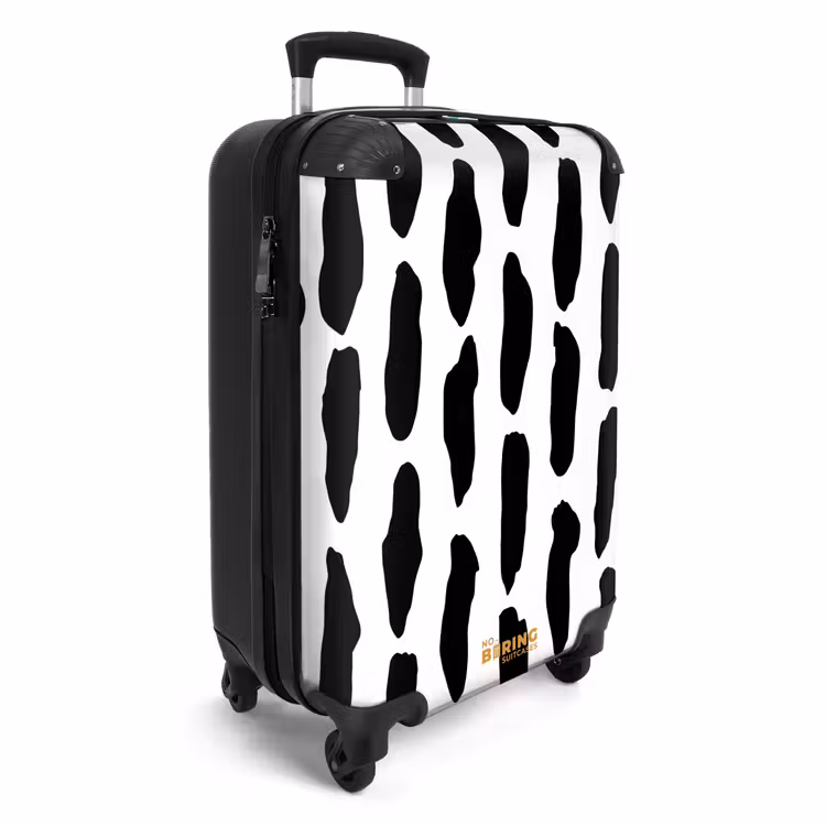 Suitcase - Black shapes on a white background — 4