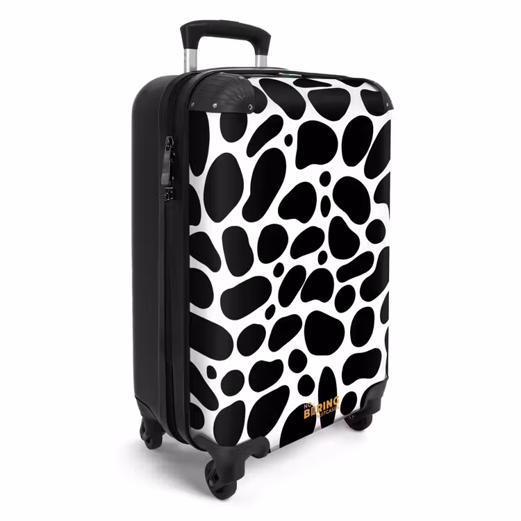 Suitcase - Black spots over a white background — 4