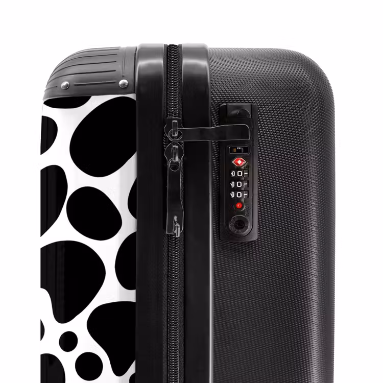 Suitcase - Black spots over a white background — 5