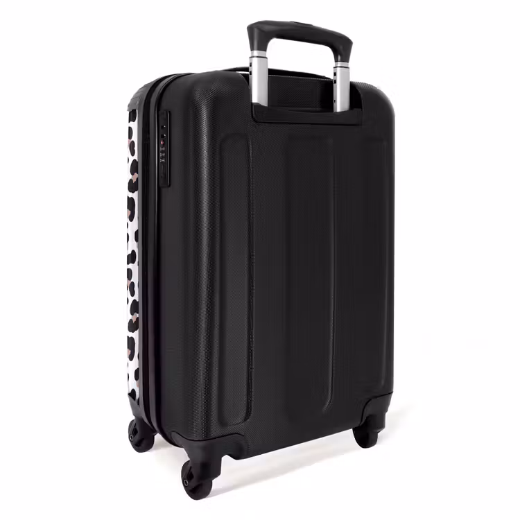 Suitcase - Black spots with white background — 2